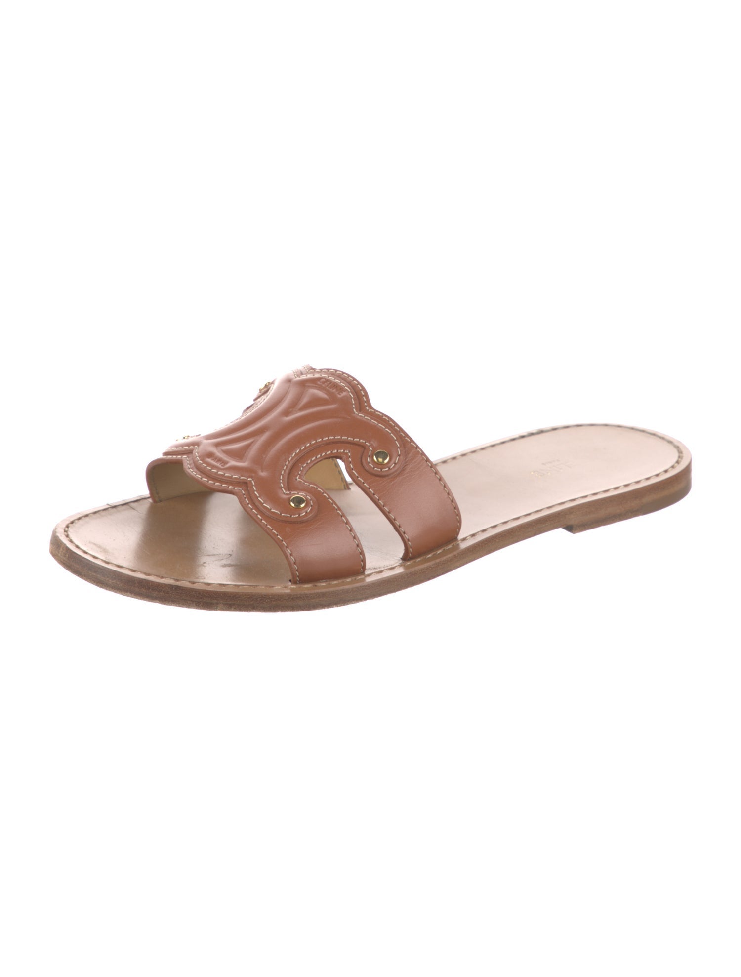 Celine Marina Triomphe Slides